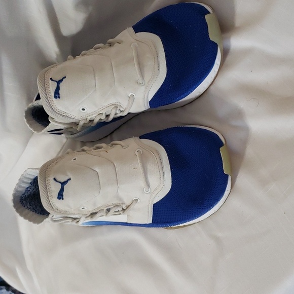 Puma Tsugi Shinsei Nido, Lapis Blue & White; Ignite. Size 11.5 EUC - Picture 1 of 9